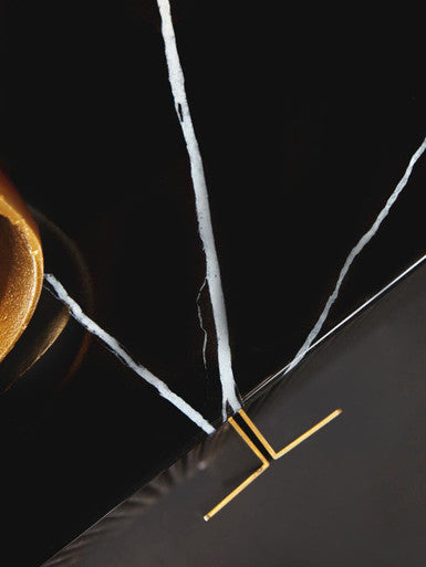 Dervio Four Door Marble Top Sideboard