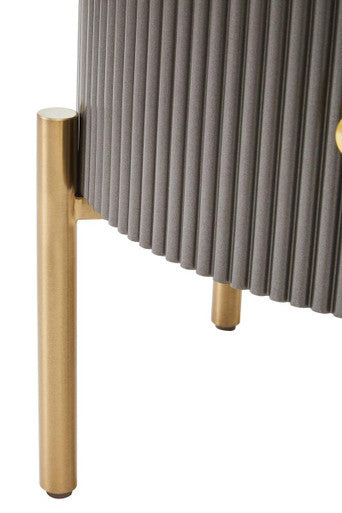 Dervio Two Drawer Marble Top Chest