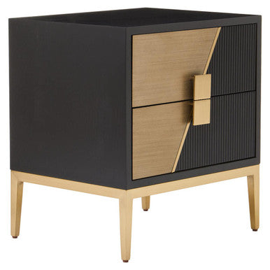 Davoli Two Drawer Side Table
