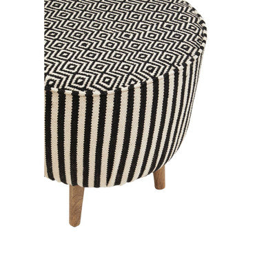 Cefena Striped Footstool - Image 4