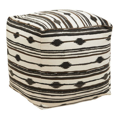 Cefena Square Pouffe