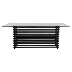 Vogue Matte Black Dining Table