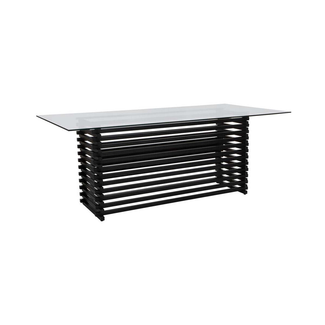 Vogue Matte Black Dining Table