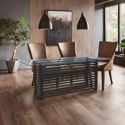 Vogue Matte Black Dining Table