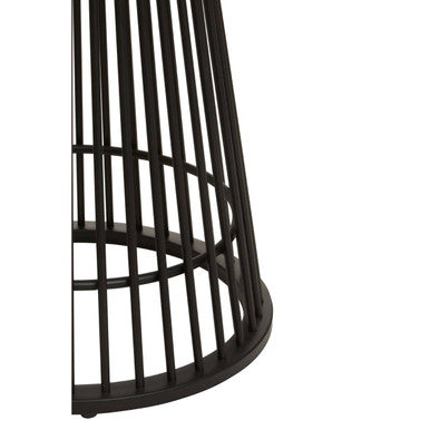 Vogue Round Matte Black Dining Table - Image 6