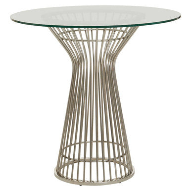 Vogue Round Silver Dining Table - Image 6