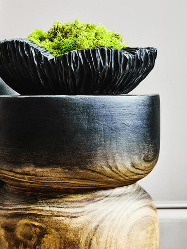 Arlo Black Ombre Side Table