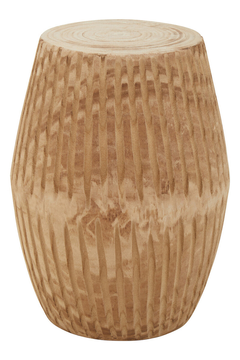 Arlo Natural Engraved Side Table - Image 6