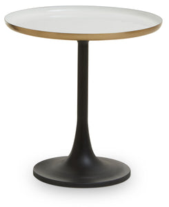 Corra Side Table With Column Base