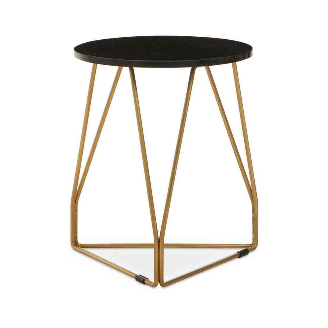 Corra Side Table With Sledge Base