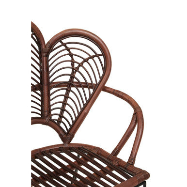 Manado Brown Natural Rattan Chair