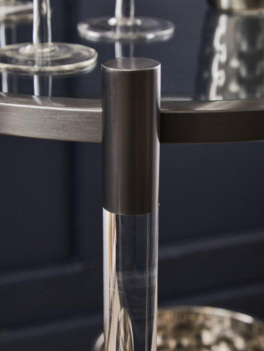 Oria Round 2 Tier Drinks Trolley - Image 8