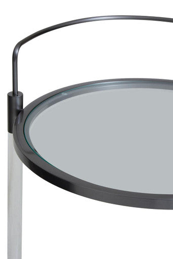 Oria Round 2 Tier Drinks Trolley - Image 10