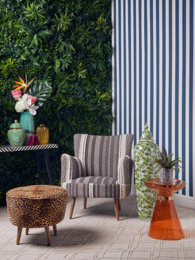 Cefena Grey And White Chair