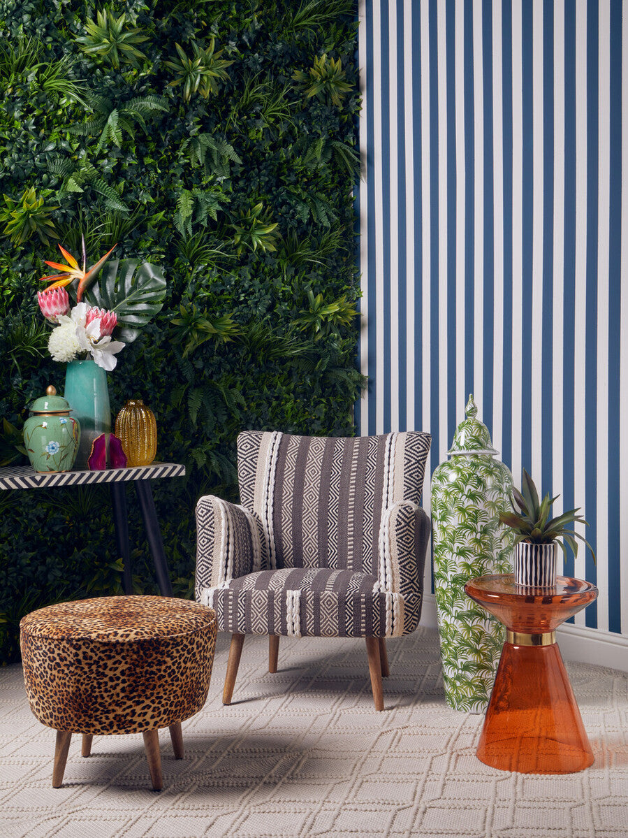 Cefena Leopard Print Stool - Image 3