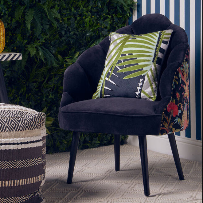 Shop Cefena Peacock Design Scalloped Chair from Orsina