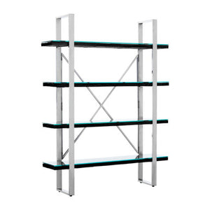Kerala Black Four Tier Shelf Unit