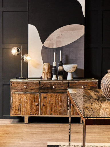 Kerala Natural Wood Sideboard