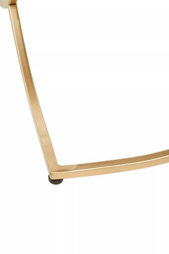 Kia Black Top Side Table