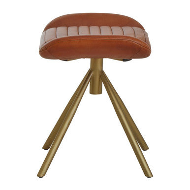 Buffalo Leather Footstool - 3 Colours