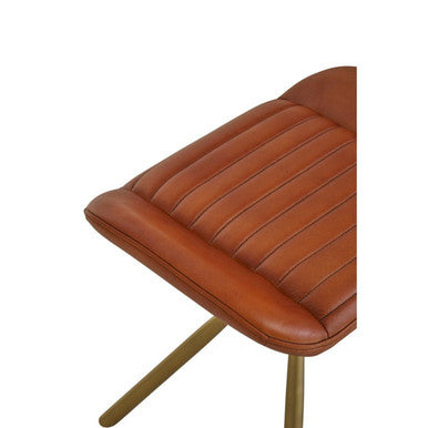 Buffalo Leather Footstool - 3 Colours