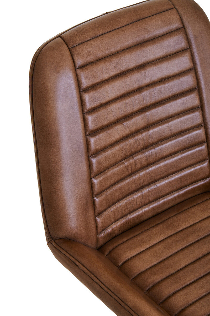 Buffalo Brown Leather Chair