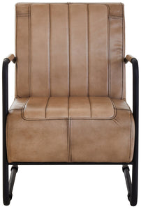 Buffalo Grey Leather Armchair