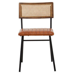 Buffalo Tan Leather Dining Chair