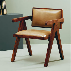 Buffalo Natural Leather Chair