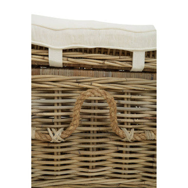 Java Natural Rattan Storage Stool