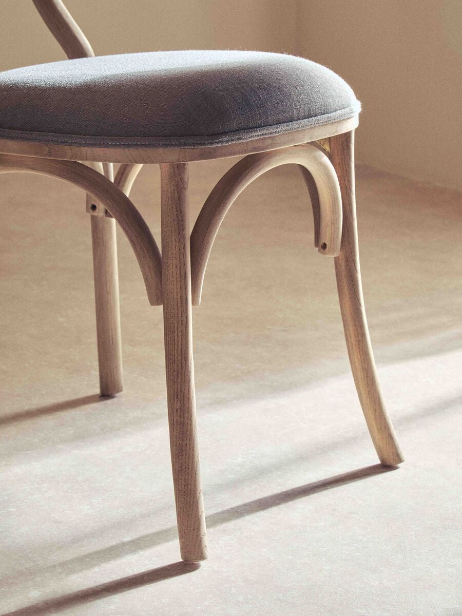 Cebu Grey Wash Elm Wood Dining Chair