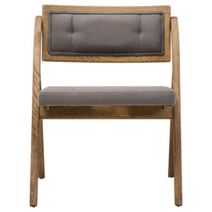 Cebu Grey Wash Elm Wood Folding Chair