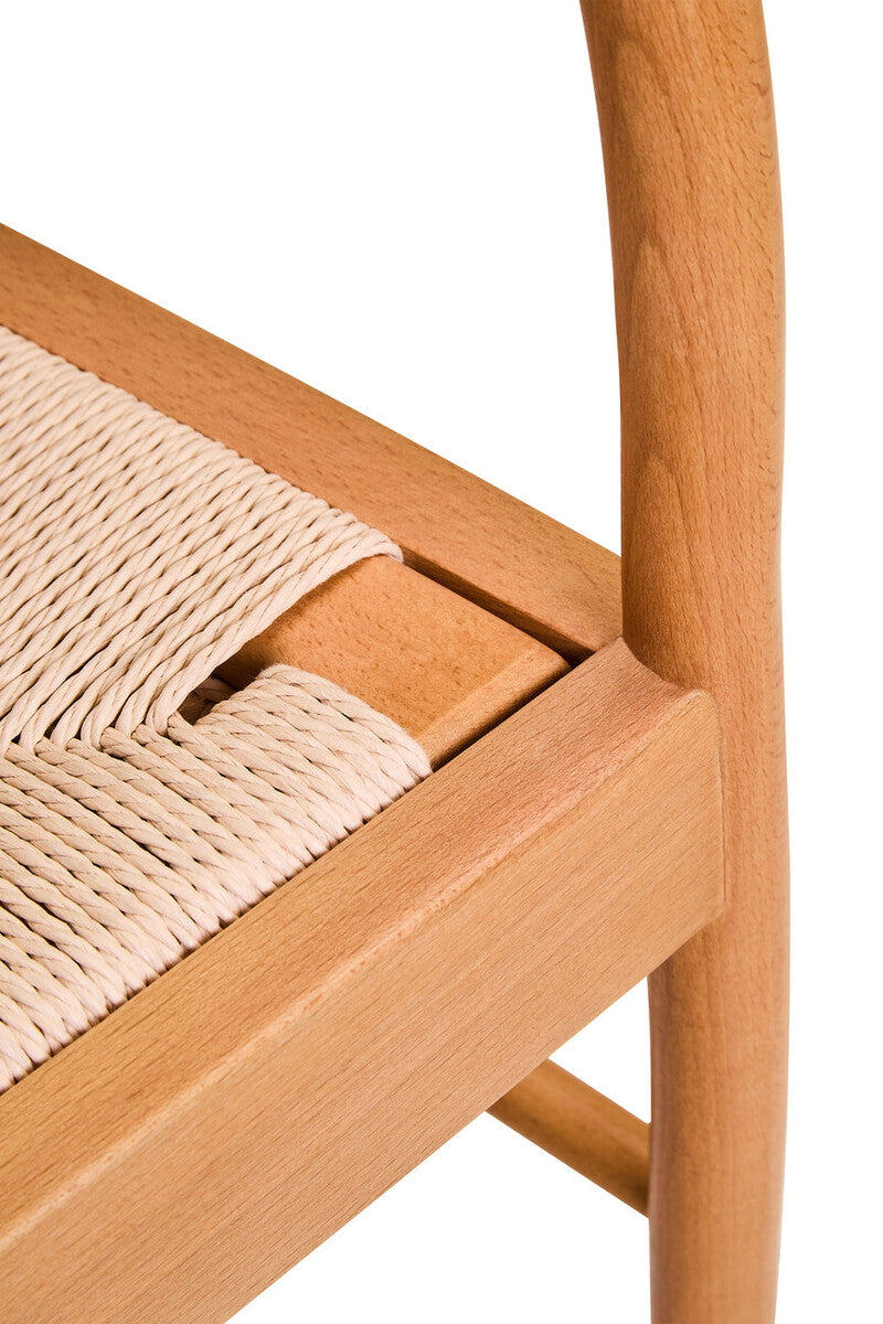 Cebu Natural Rope and Beech Wood Chair