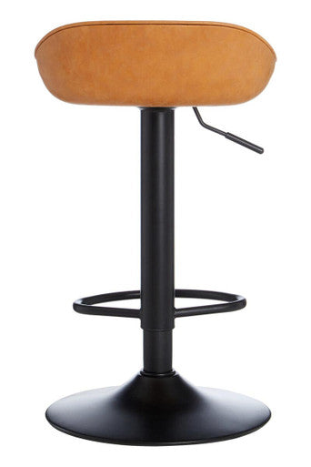Dalston Set Of Two Camel Bar Stools