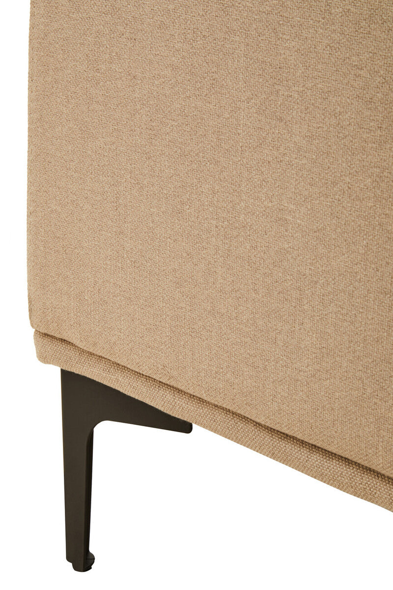 3 Seater Natural Fabric Right Chaise Sofa, Toulon - Image 19