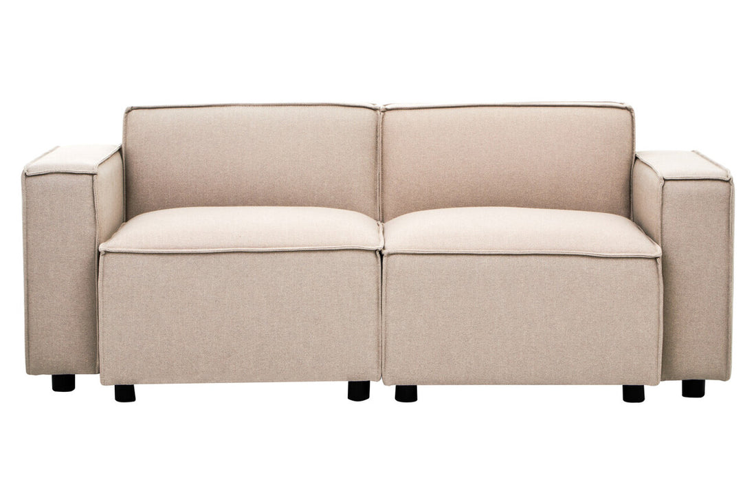 Natural Fabric Right Arm Modular Sofas, Toulouse - Image 7