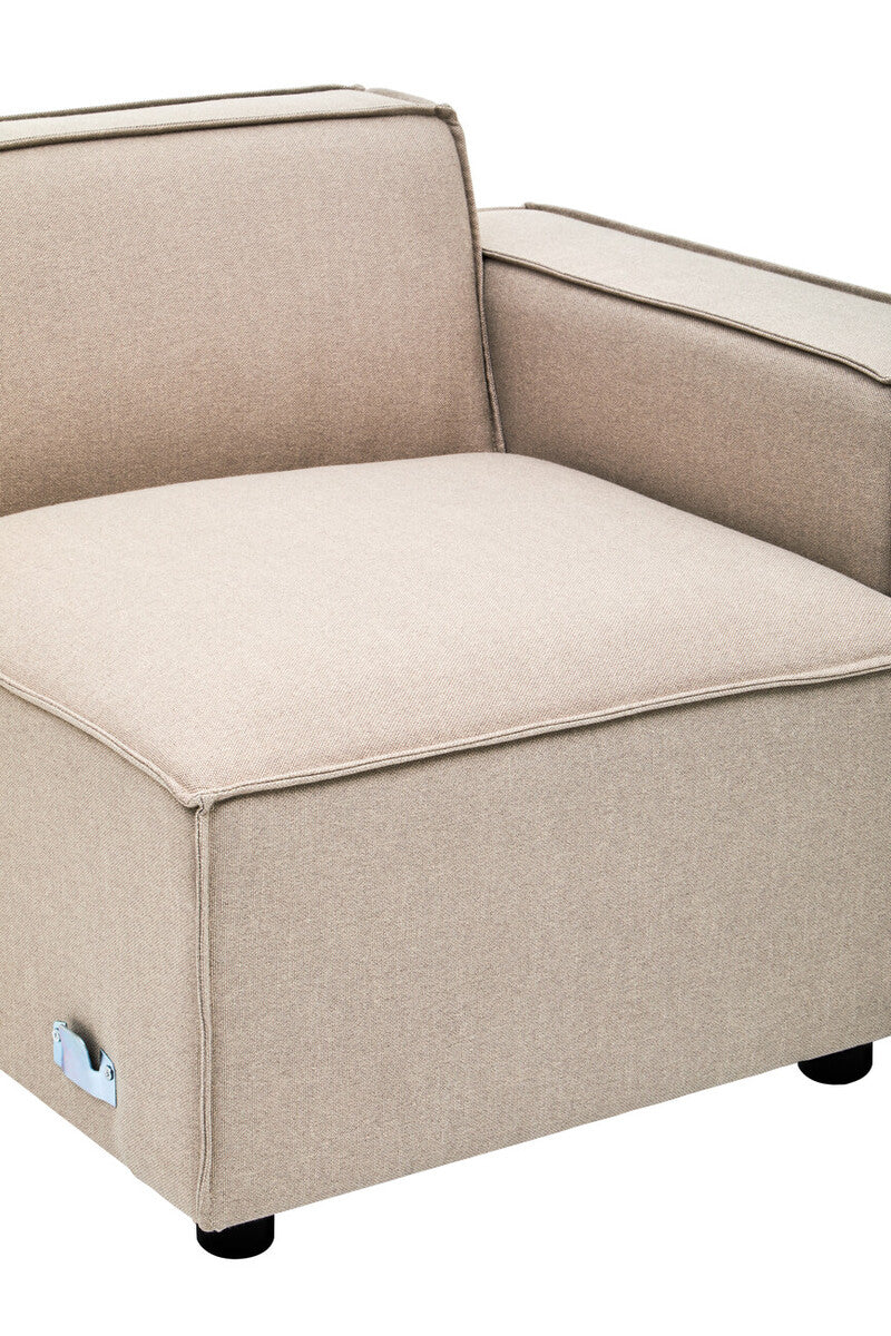 Natural Fabric Right Arm Modular Sofas, Toulouse - Image 26