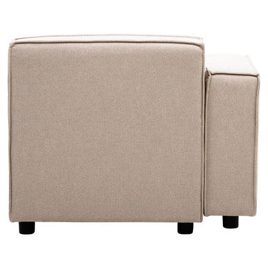 Natural Fabric Left Arm Modular Sofas, Toulouse - Image 5