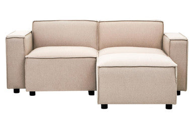 Natural Fabric Left Arm Modular Sofas, Toulouse - Image 8