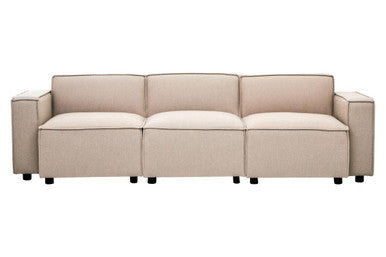 Natural Fabric Left Arm Modular Sofas, Toulouse - Image 10