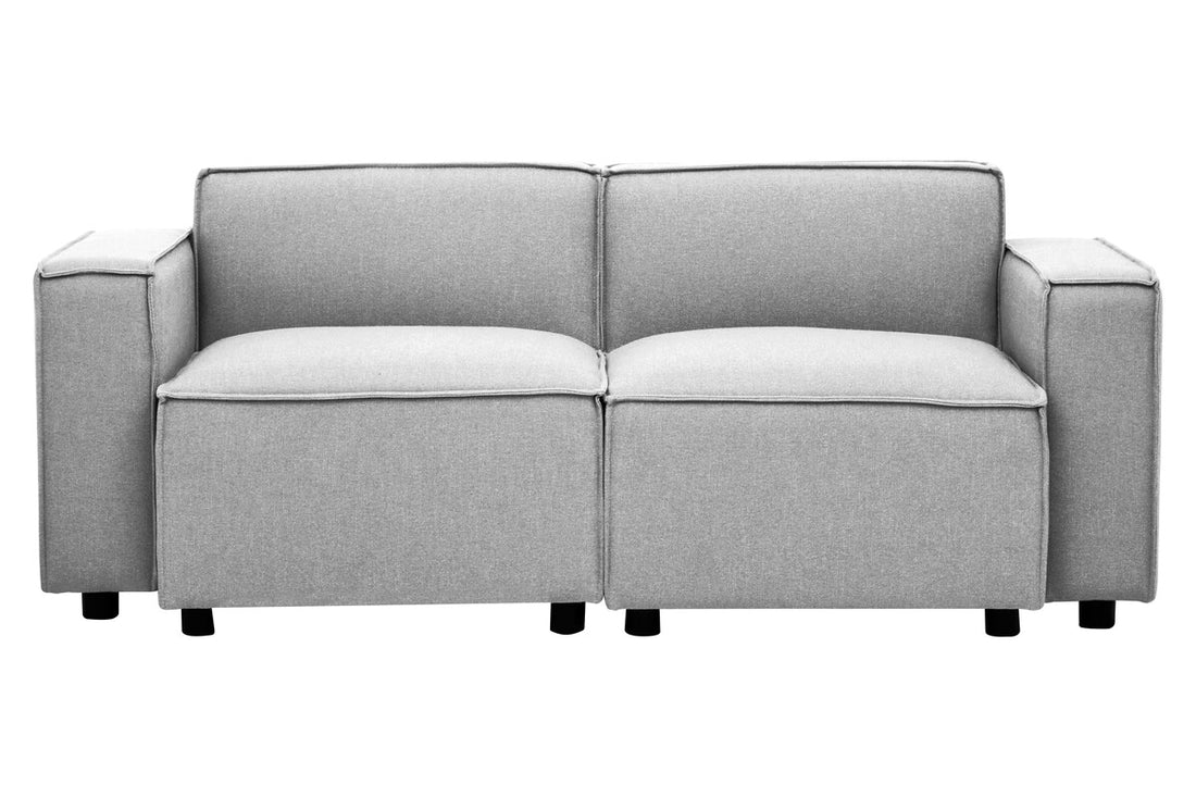Grey Fabric Right Arm Modular Sofas, Toulouse - Image 6
