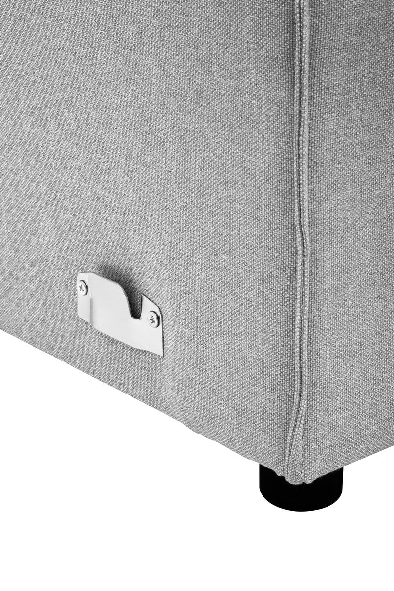 Grey Fabric Right Arm Modular Sofas, Toulouse - Image 25
