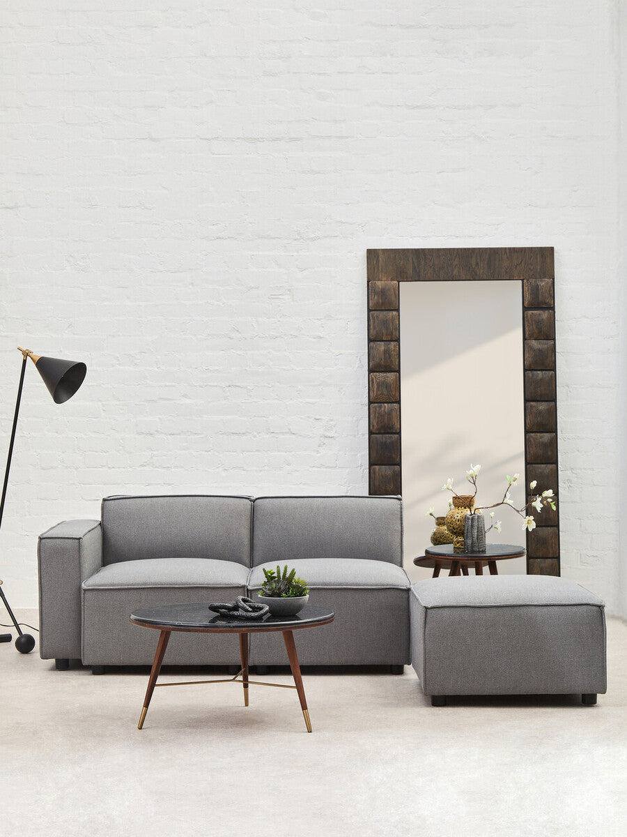 Grey Fabric Armless Modular Sofas, Toulouse - Image 21