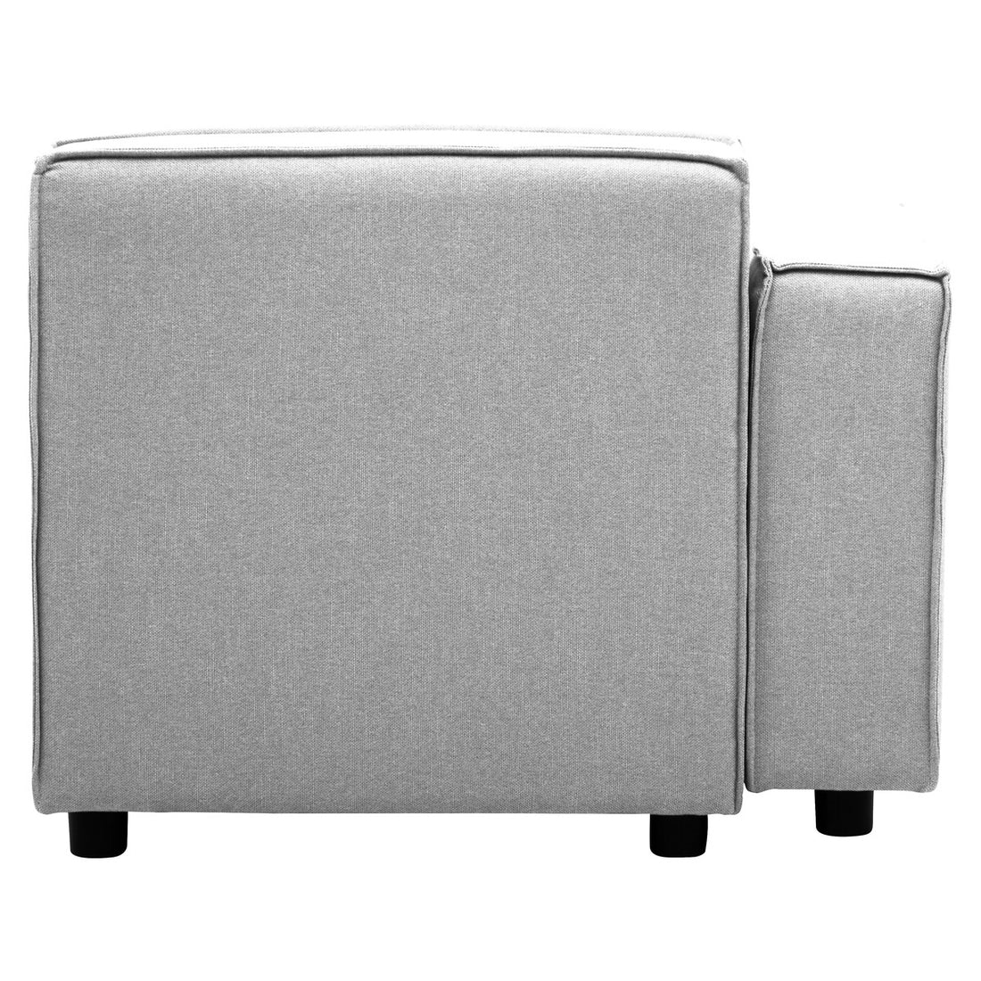 Grey Fabric Left Arm Modular Sofas, Toulouse - Image 5