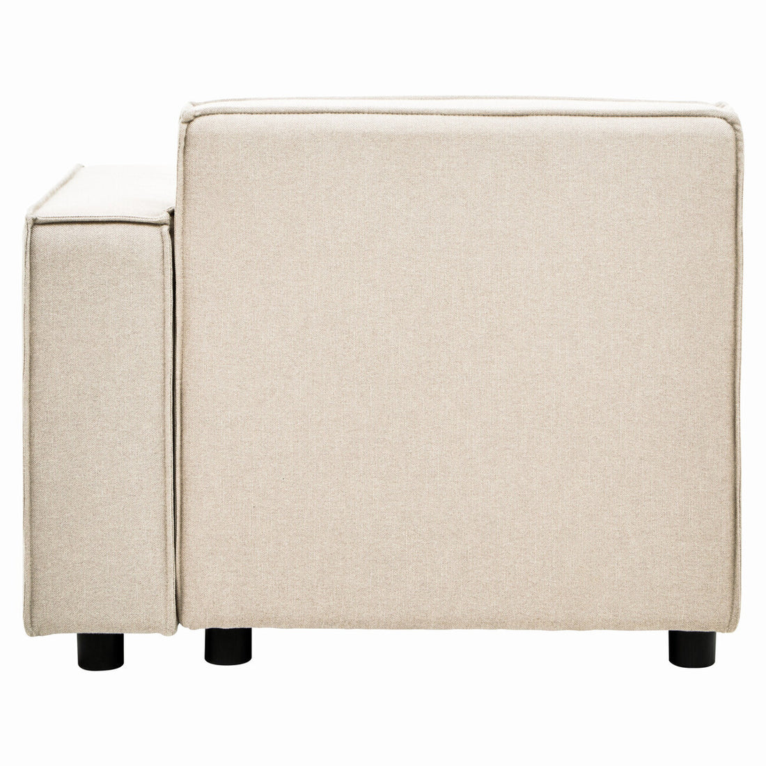 Cream Fabric Right Arm Modular Sofas, Toulouse - Image 5