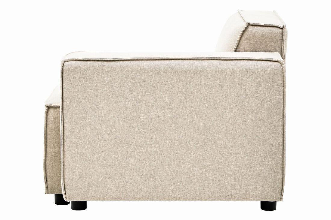 Cream Fabric Right Arm Modular Sofas, Toulouse - Image 6