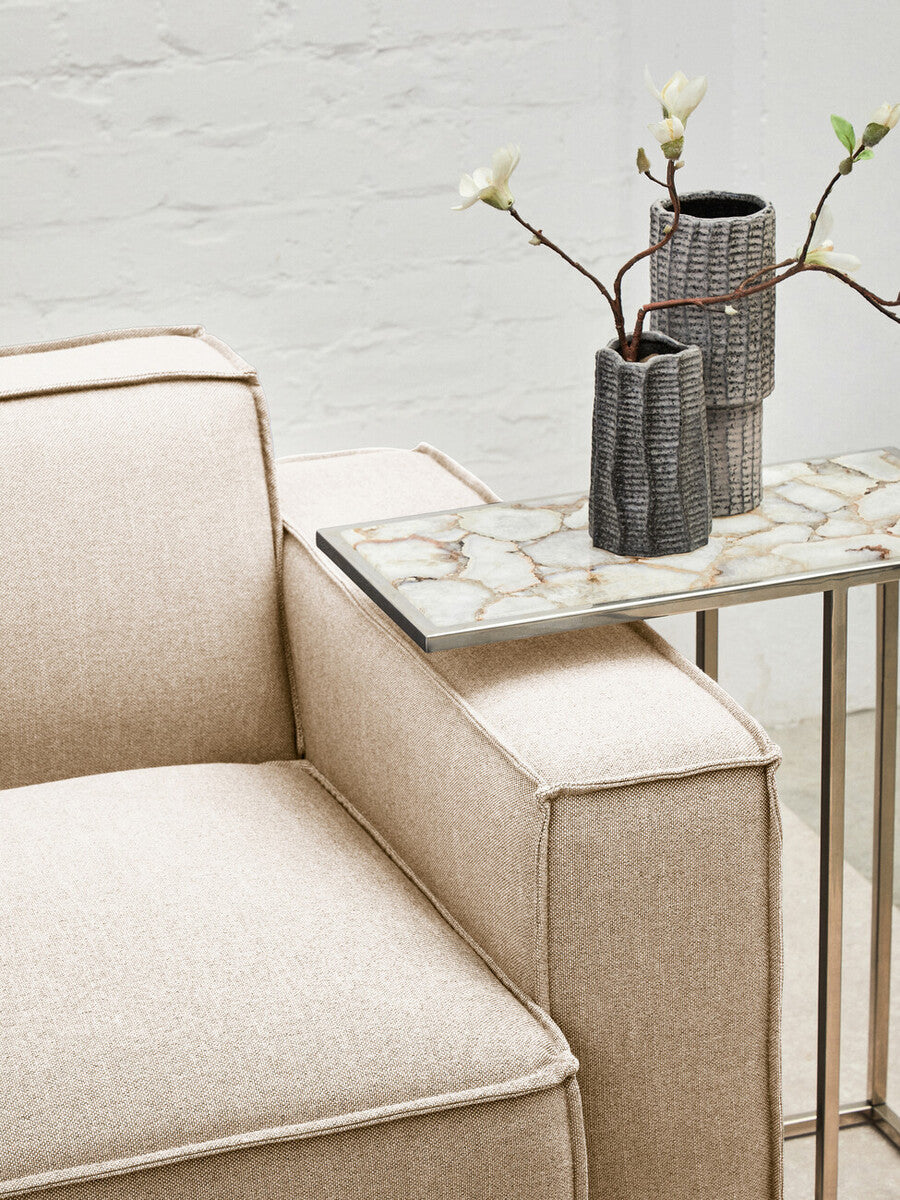 Cream Fabric Right Arm Modular Sofas, Toulouse - Image 22