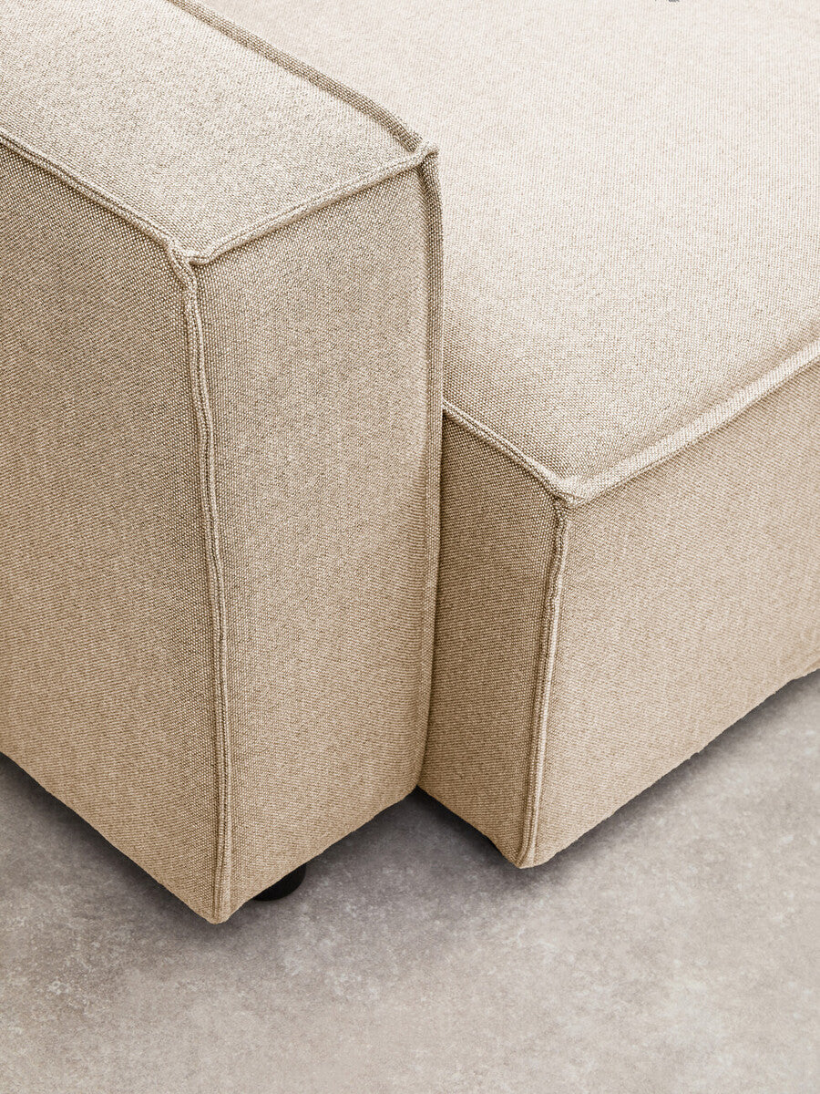 Cream Fabric Left Arm Modular Sofas, Toulouse - Image 22