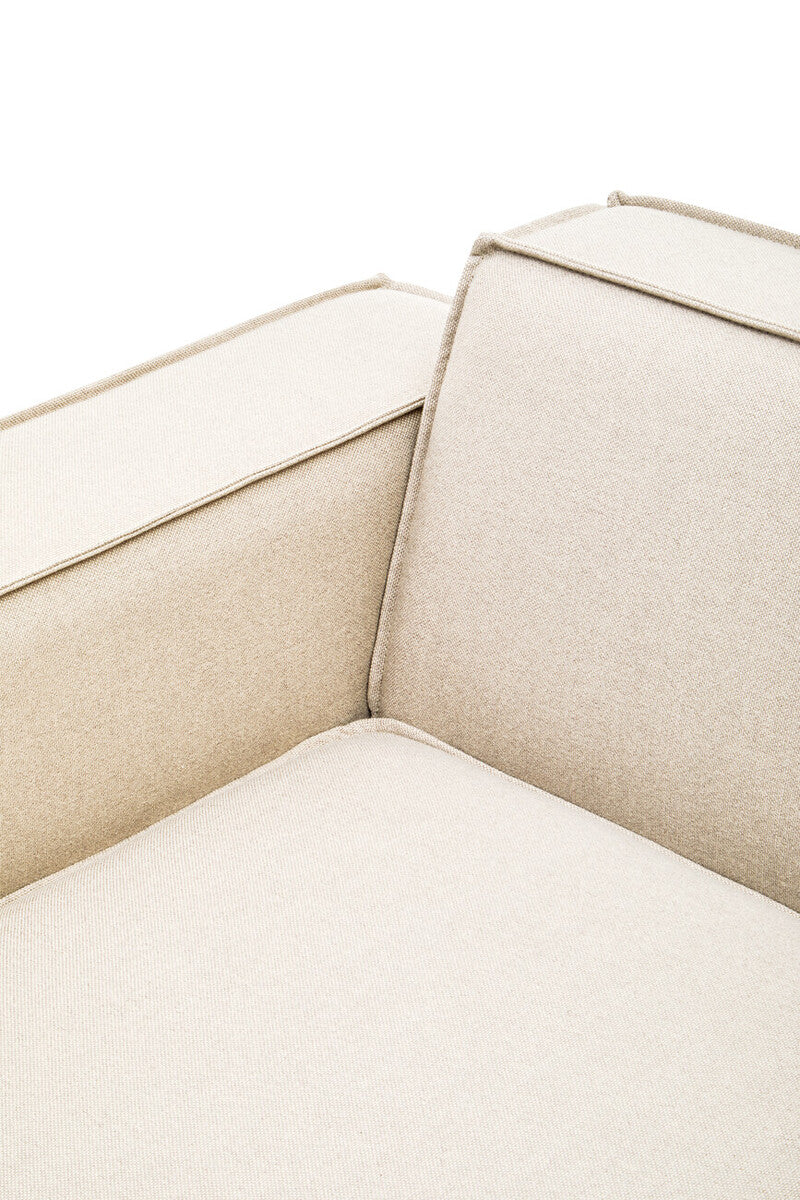 Cream Fabric Left Arm Modular Sofas, Toulouse - Image 26