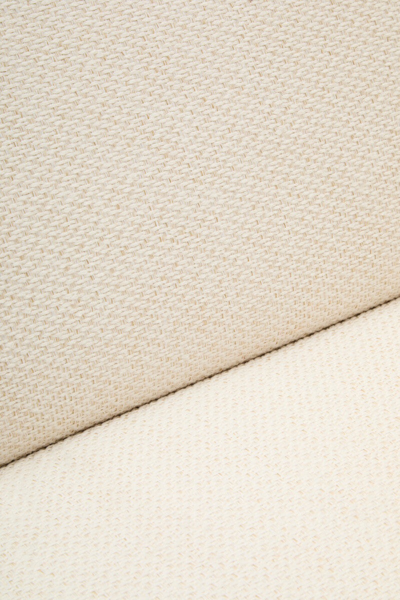 3 Seater Cream Linen Sofa, Ozzano - Image 12